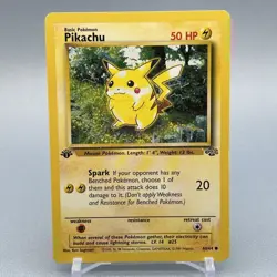 Pikachu 60/64 - Jungle - 1st Edition - Pokemon TCG - Image 2