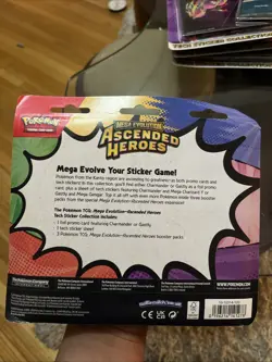 In HAND Pokemon Tech Sticker Collection - Ascended Heroes Blister Gastly- Sealed - Image 3