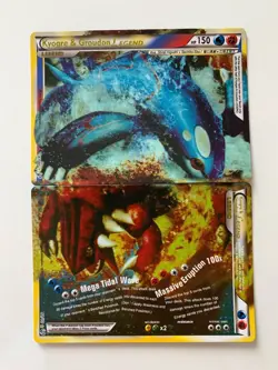 Kyogre & Groudon Legend Set - 87/90 + 88/90 - Pokemon Undaunted NM - Image 1