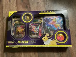 Pokemon TCG - JOLTEON VMAX Premium Collection Box NEW Factory Sealed - Image 1