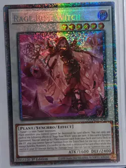 Rage Rose Witch - Starlight Rare - DOOD-EN040 - 1st Edition - Yugioh - Image 1