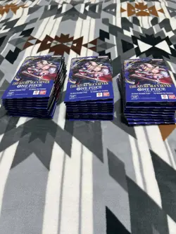 30x One Piece TCG OP-14 The Azure Sea's Seven Blister Packs ✅ - Image 2