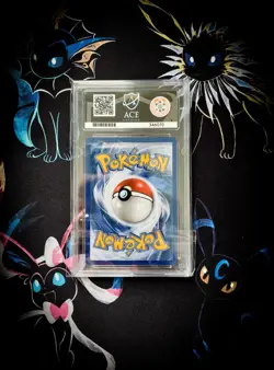 Shining Ho-Oh ACE 9 SM70 Black Star Promo Graded Pokemon Card Near Mint Not PSA - Image 2