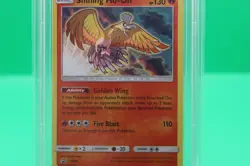 2017 POKEMON SM SHINING LEGENDS ETB PROMO #SM70 SHINING HO-OH-HOLO PSA 9 - Image 4