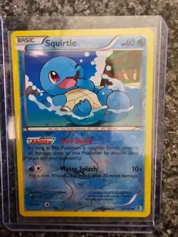 29/149 Squirtle Reverse Holo Pokemon Card Boundaries Crossed 2012 - Image 4