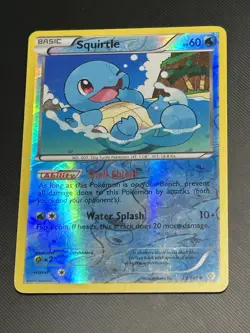 Squirtle 29/149 Reverse Holo Boundaries Crossed Pokemon Card 2012 - Image 1