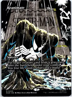MTG Marvel Spider-Man REANIMATE #0020 *Mint *MAR Marvel Universe - Image 1