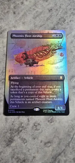 Phoenix Fleet Airship (Borderless) Avatar: The Last Airbender Foil Artifact MTG - Image 1
