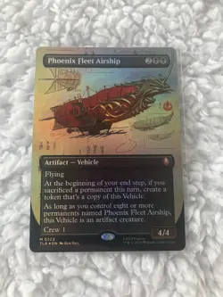 MTG: Phoenix Fleet Airship Borderless FOIL Avatar The Last Airbender - Image 1