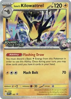 Iono's Kilowattrel - 182 (Prerelease) [SV: Scarlet & Violet Promo Cards] 182 NM - Image 1