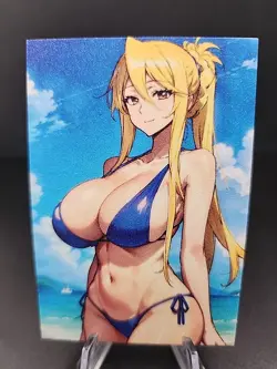 Shizuka Marikawa High School Of The Dead Anime Waifu Card Doujin ACG Goddess - Image 1
