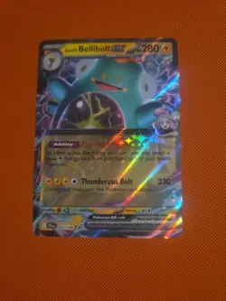 Pokemon - Iono's Bellibolt ex - 053/159 - SV Journey Together - Half Art Card - Image 1