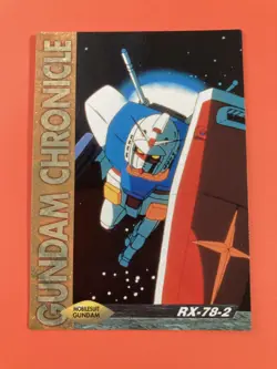RX-78-2 GUNDAM Chronicle Card dass Masters 1996 BANDAI Very Rare - Image 2