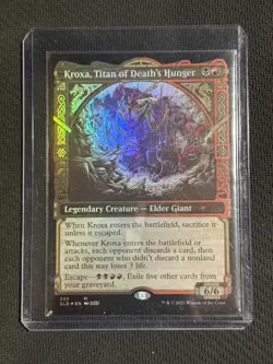 SLD Kroxa, Titan of Death's Hunger Secret Lair Drop Foil MTG **EXCELLENT**🔥 - Image 3