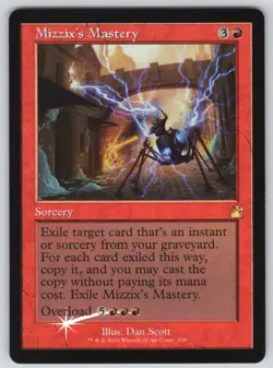 Mizzix's Mastery (Retro Frame) R Ravnica Remastered #339 NM Foil - Image 1