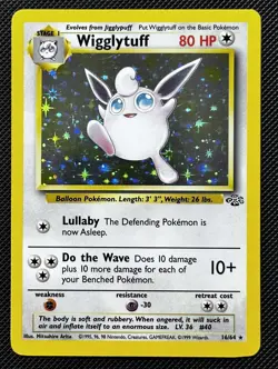 Wigglytuff Holo - 16/64 1999 Jungle - Vintage Pokemon TCG - Image 1