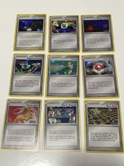 Pokemon Reverse Holo Unseen Force Lot Of 9 trainers lot- WOTC Vintage - Image 1
