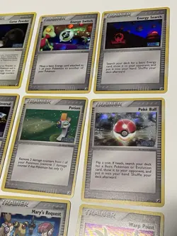 Pokemon Reverse Holo Unseen Force Lot Of 9 trainers lot- WOTC Vintage - Image 4