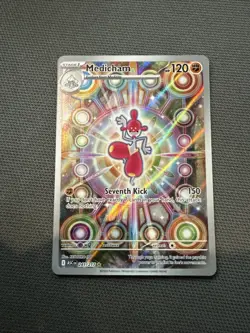 Pokemon Medicham Alt Rare 241/217 Mega Evolutions Ascended Heroes Ready To ship - Image 1