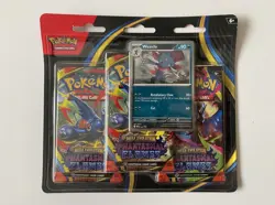 Pokemon TCG Phantasmal Flames 3 Pack Blister Weavile - Image 1