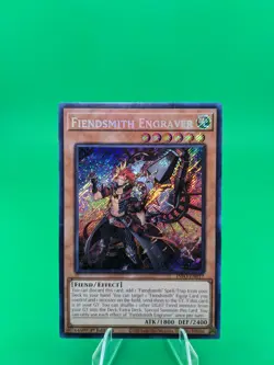 Yu-Gi-Oh! Fiendsmith Engraver INFO-EN017 Secret Rare - Image 1
