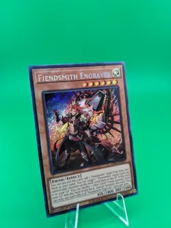 Yu-Gi-Oh! Fiendsmith Engraver INFO-EN017 Secret Rare - Image 2