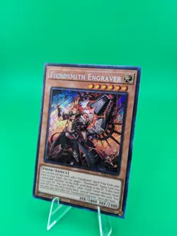 Yu-Gi-Oh! Fiendsmith Engraver INFO-EN017 Secret Rare - Image 3