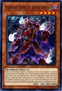 Legendary Secret of the Six Samurai - SAST-EN093 - Common - Unlimited Edition - - Image 1