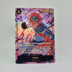 Koby (Alternate Art) OP11-119 A Fist of Divine Speed - One Piece - Image 1