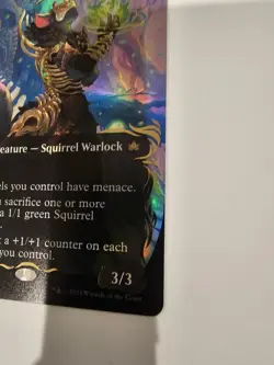 Camellia, the Seedmiser (Borderless) (Raised Foil) Bloomburrow Foil - Image 3