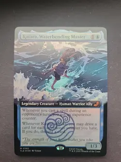 Katara, Waterbending Master Foil (Extended Art) - Avatar: The Last Airbender - Image 1