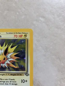Pokemon TCG Jungle Set - Jolteon #4/64 - Rare Holo Card - Vintage - Image 2