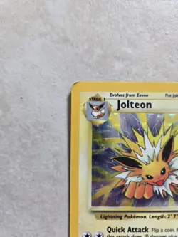Pokemon TCG Jungle Set - Jolteon #4/64 - Rare Holo Card - Vintage - Image 3