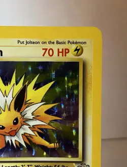Vintage Jolteon Jungle Holo 4/64 Pokemon Card High End NM Clean Holo | WOTC 1999 - Image 3