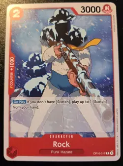 Rock OP10-017 Common Royal Blood One Piece Card Game - Image 1