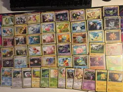 Pokemon TCG Lot of 52 Black & White Era C/UC Reverse Holo Rare Cards Fast Ship! - Image 1