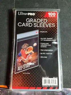 100 Buste Graded Card Sleeves Ultra Pro - Image 1