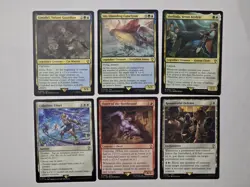 MTG Final Fantasy Card Lot of 6 Regular (Non-Foil) Rares Assorted NM - Image 1