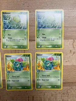 55/112 35/112 Bulbasaur Ivysaur FireRed & LeafGreen Pokemon Card Lot - Image 2