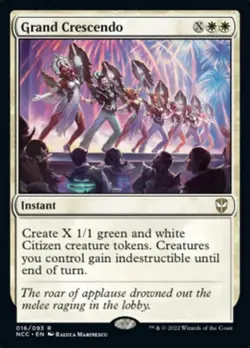 MTG Grand Crescendo [Streets of New Capenna Commander] Near Mint Magic - Image 1