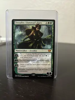 MTG 1x Freyalise, Llanowar's Fury Commander Masters Lightly Played LP - Image 1