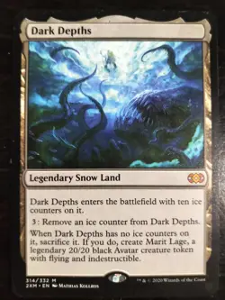 Dark Depths Double Masters MTG Magic the Gathering - Image 1