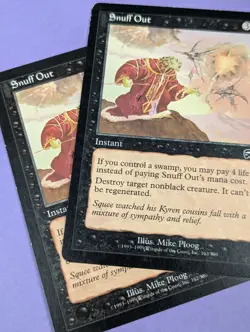 MTG Magic: Mercadian Masques: Snuff Out #162/350 Common - LP - Image 3