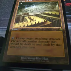 MAZE OF ITH (RETRO FRAME) Dominaria Remastered Magic MTG MINT CARD - Image 1