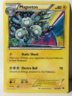 Magneton 53/162 XY BREAKthrough NM Pokemon Fast Ship - Image 1