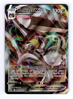 Melmetal VMAX Pokemon GO #048 (2022) Ultra Rare Holo NM Pokemon - Image 1