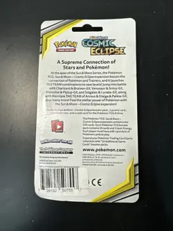 Pokemon TCG - Sun & Moon Cosmic Eclipse Single Booster Blister Pack - Terrakion - Image 2