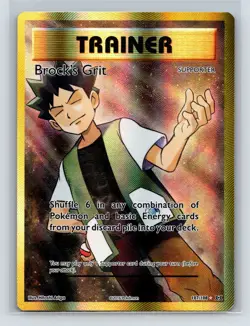 Brock's Grit (Full Art) 107/108 XY Evolutions Pokemon - Image 1