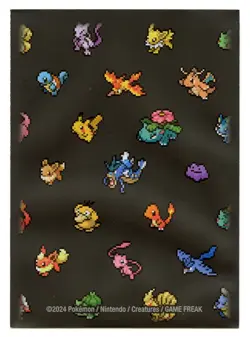 Pixel Pokemon Individual Card Sleeve Pokemon Center Original - Image 1