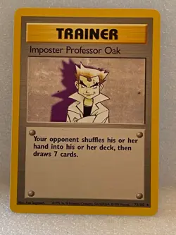 Base Set Unlimited Trainers Pick a Card Vintage Pokemon - Image 5